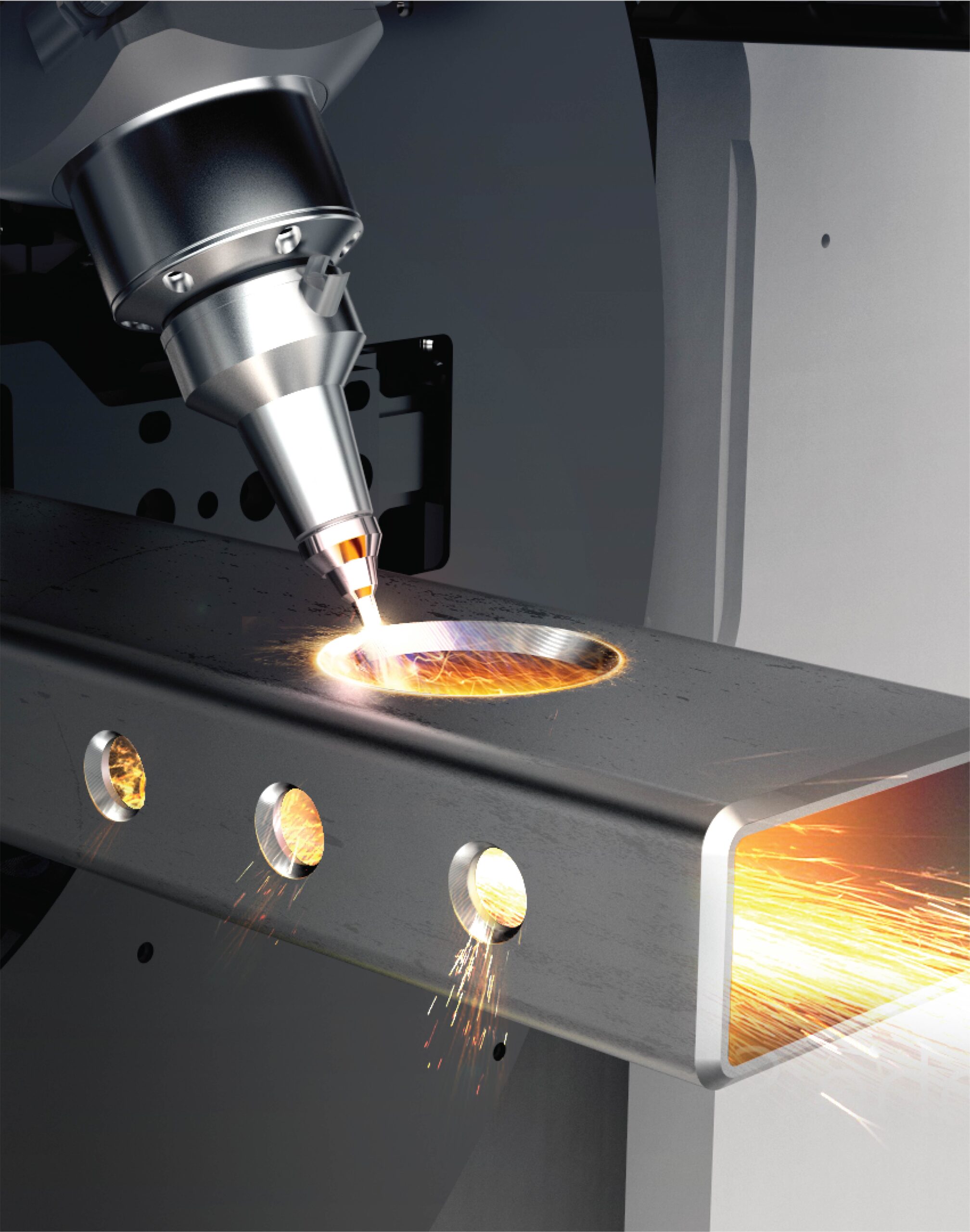 HD-TC Laser Tube Cutting Machine