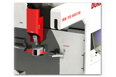 HD-TC, More Precise Cuttings with Laser Sensor Centering
