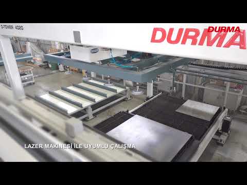 DURMA D-TOWER 4020 AUTOMATIC SHEET LOADING UNLOADING SYSTEM