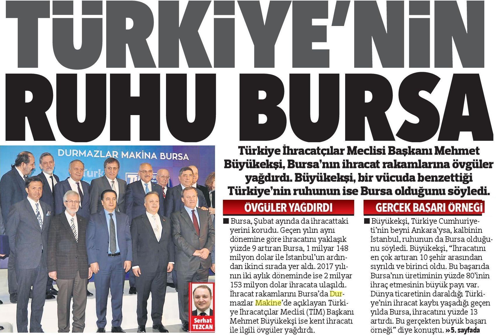 Bursa, das Herz der Türkei